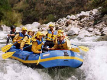 Raftiung at Mendoza river - Adventure trek at Aconcagua, hiking & rafting with Patagonia Adventure Trip at Mendoza, Argentina